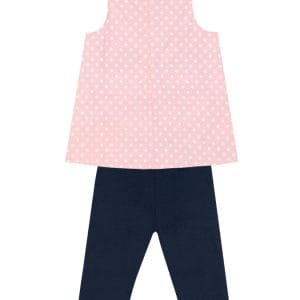 Hello Rabbit Pink Tunic Set - الصورة 4