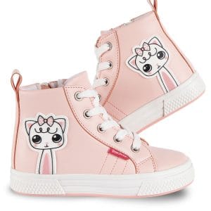 Kitten Girl Pink Sneakers - الصورة 1