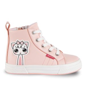 Kitten Girl Pink Sneakers - الصورة 4