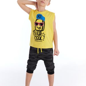 ⁦XO Cool Boys T-shirt Tipper Shorts Team⁩ - الصورة ⁦1⁩