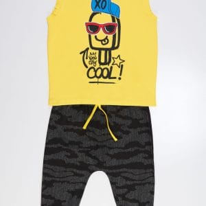 ⁦XO Cool Boys T-shirt Tipper Shorts Team⁩ - الصورة ⁦3⁩
